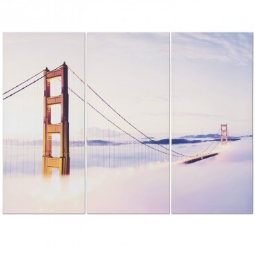 Golden Gate Triptych Canvas